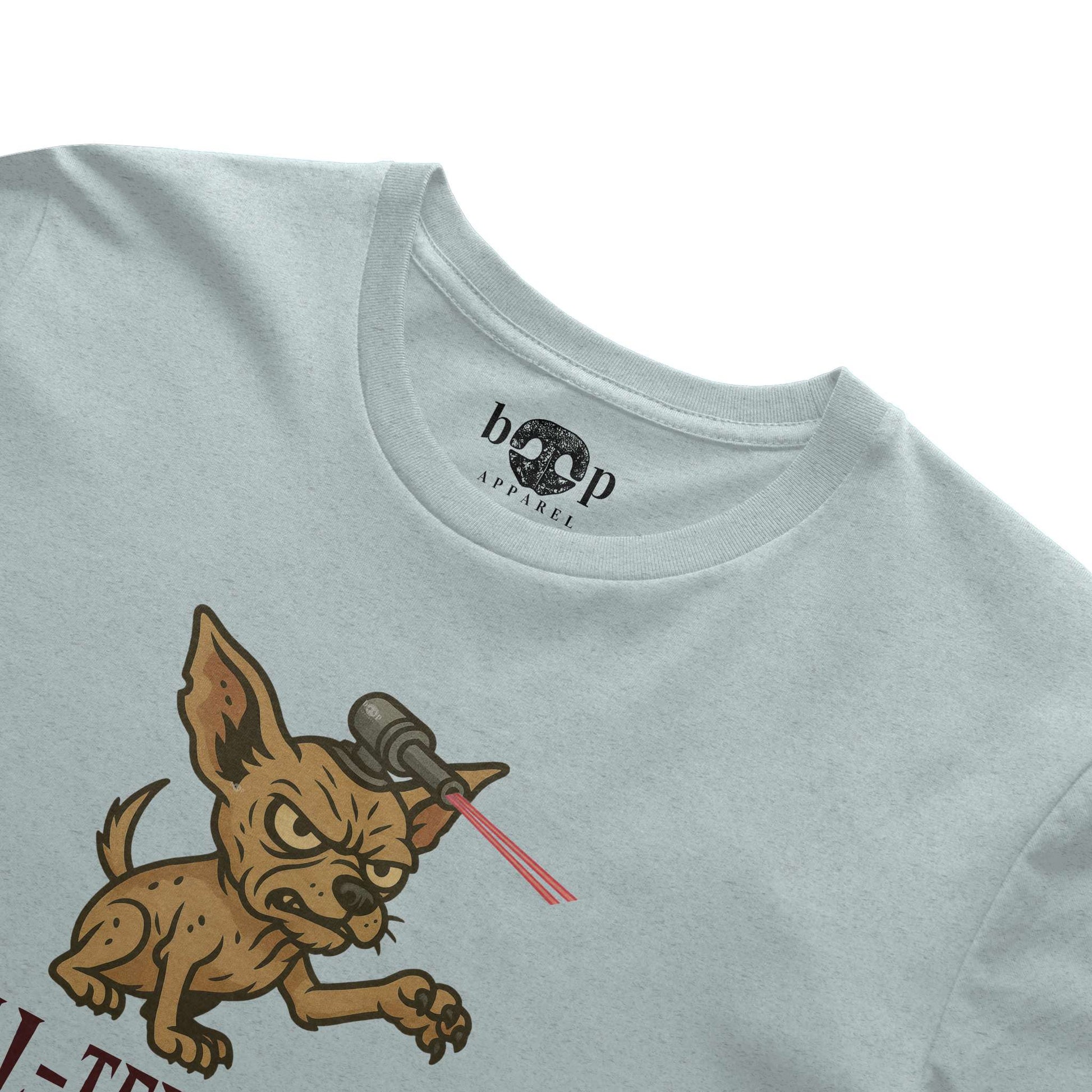 Funny dog owner t-shirt with sarcastic humor -Ill-Tempered - Triblend T