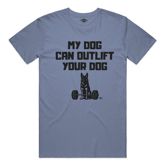 Funny dog owner t-shirt with sarcastic humor -Outlift - Triblend T