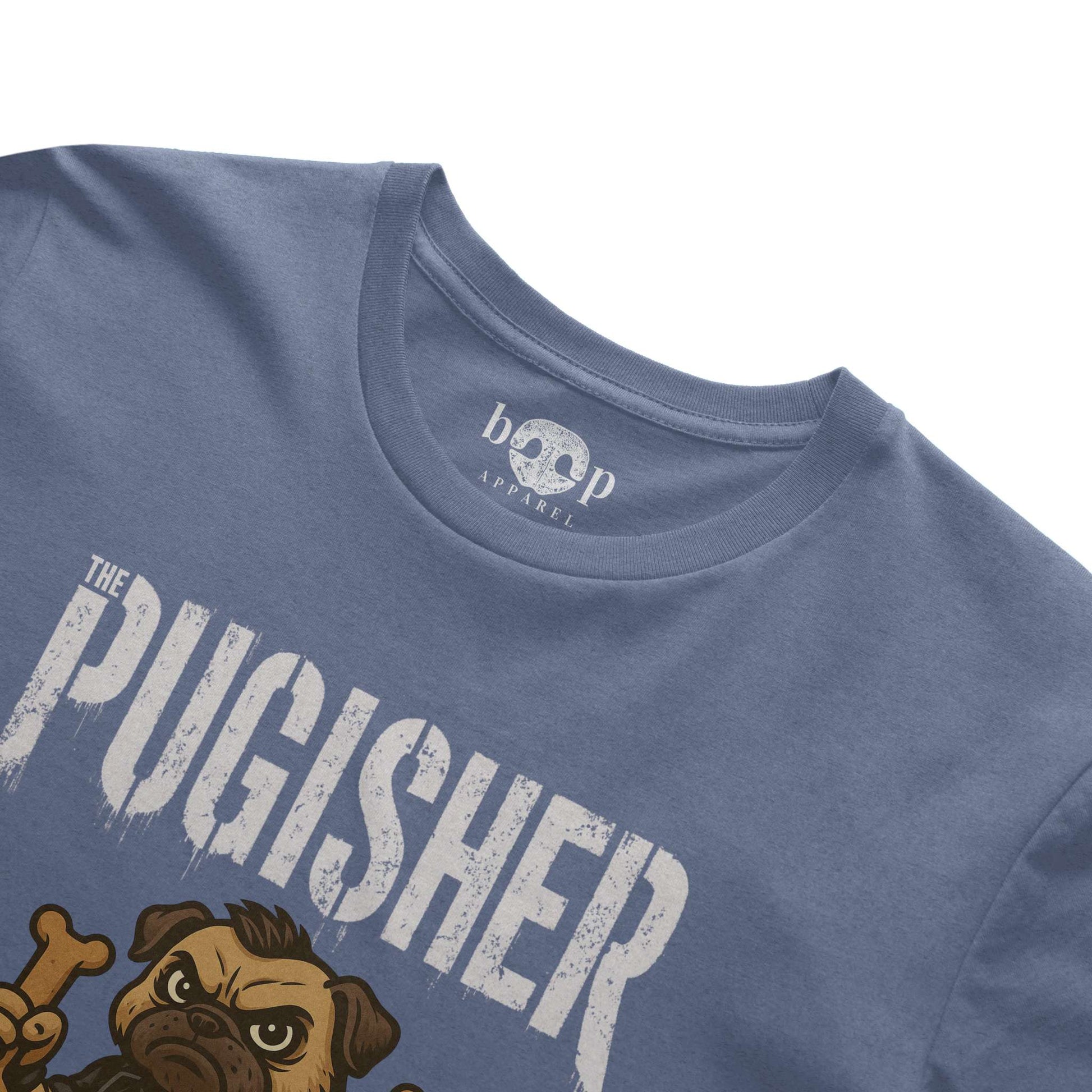 Funny dog owner t-shirt with sarcastic humor -Pugisher - Triblend T