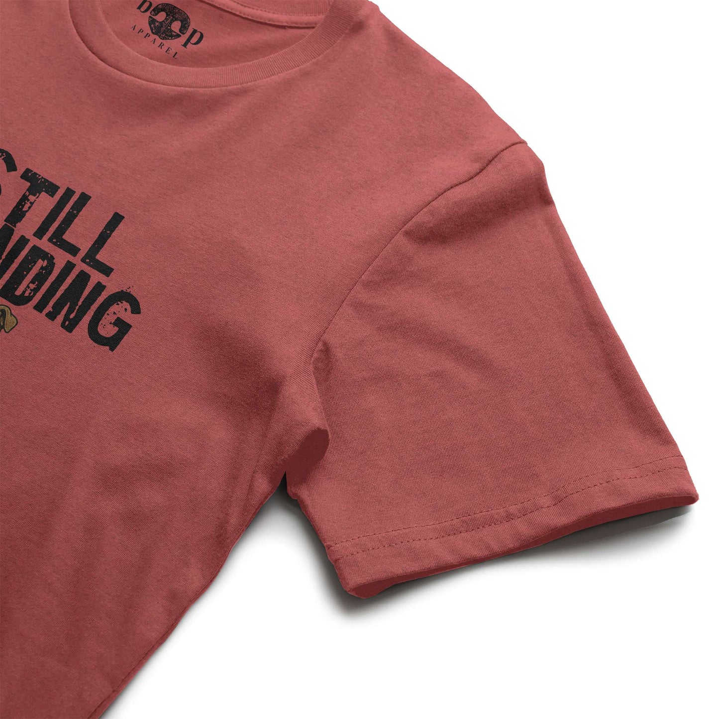 Funny dog owner t-shirt with sarcastic humor -Still Grinding - Triblend T