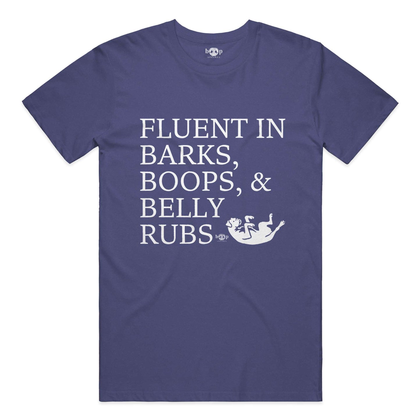 Funny dog owner t-shirt with sarcastic humor -Trilingual - Triblend T