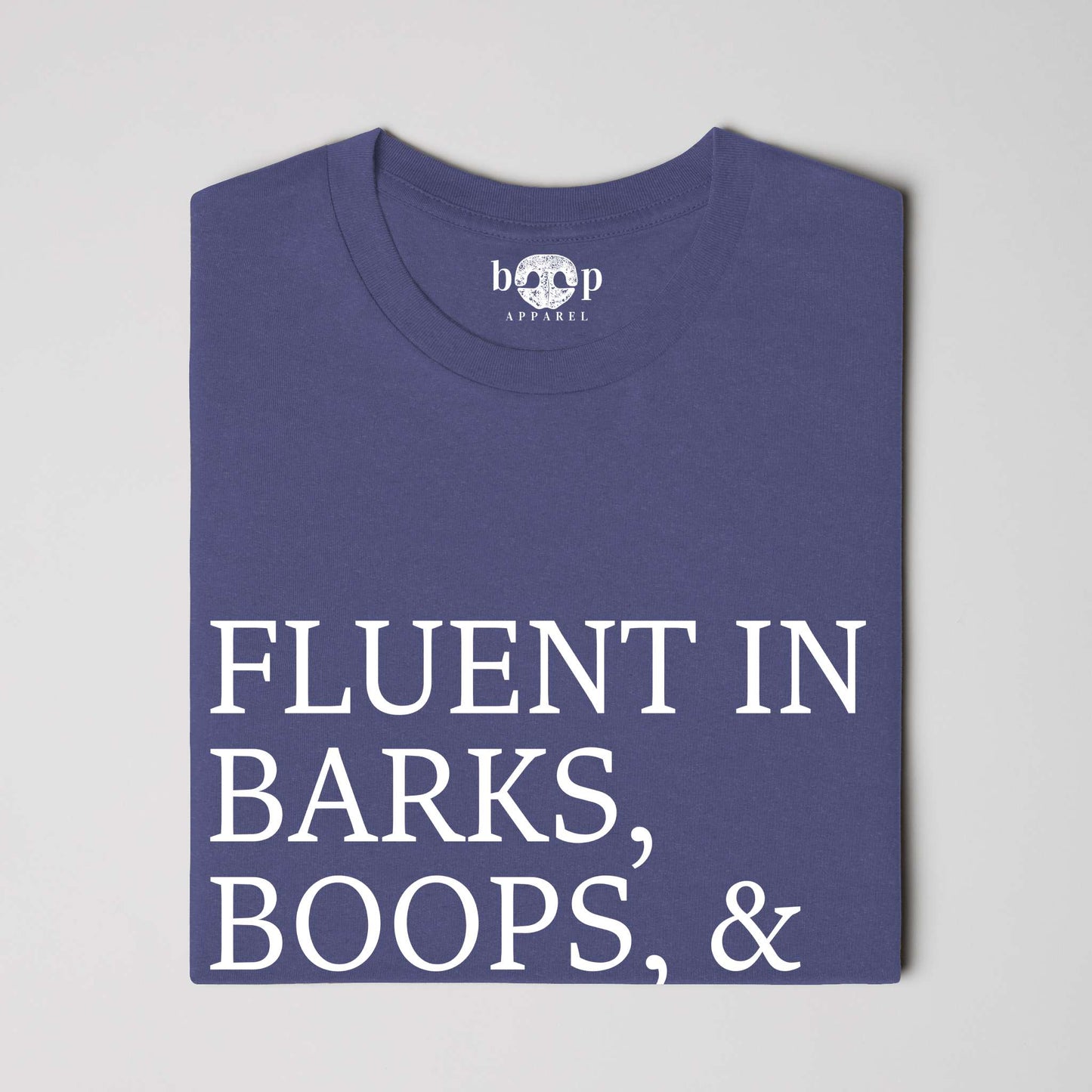 Funny dog owner t-shirt with sarcastic humor -Trilingual - Triblend T