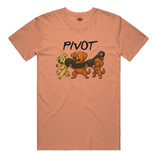 Funny dog owner t-shirt with sarcastic humor -Pivot - Triblend T