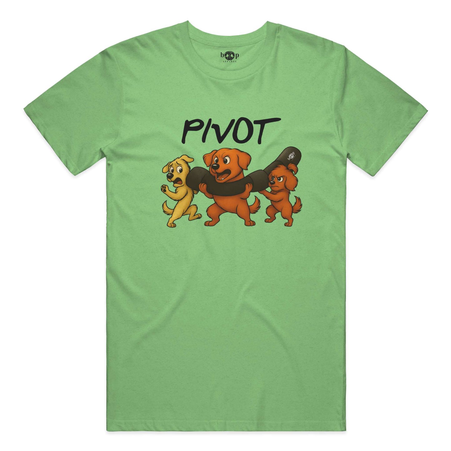 Funny dog owner t-shirt with sarcastic humor -Pivot - Triblend T