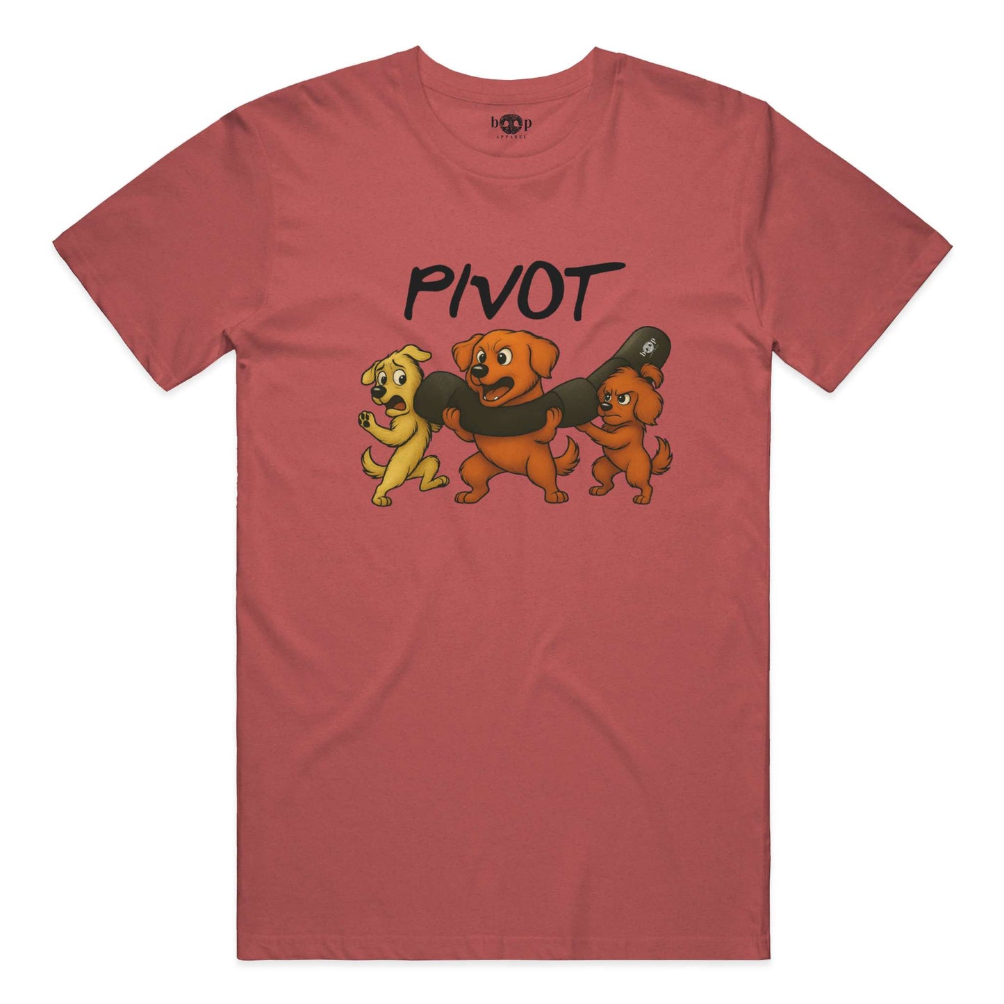 Funny dog owner t-shirt with sarcastic humor -Pivot - Triblend T