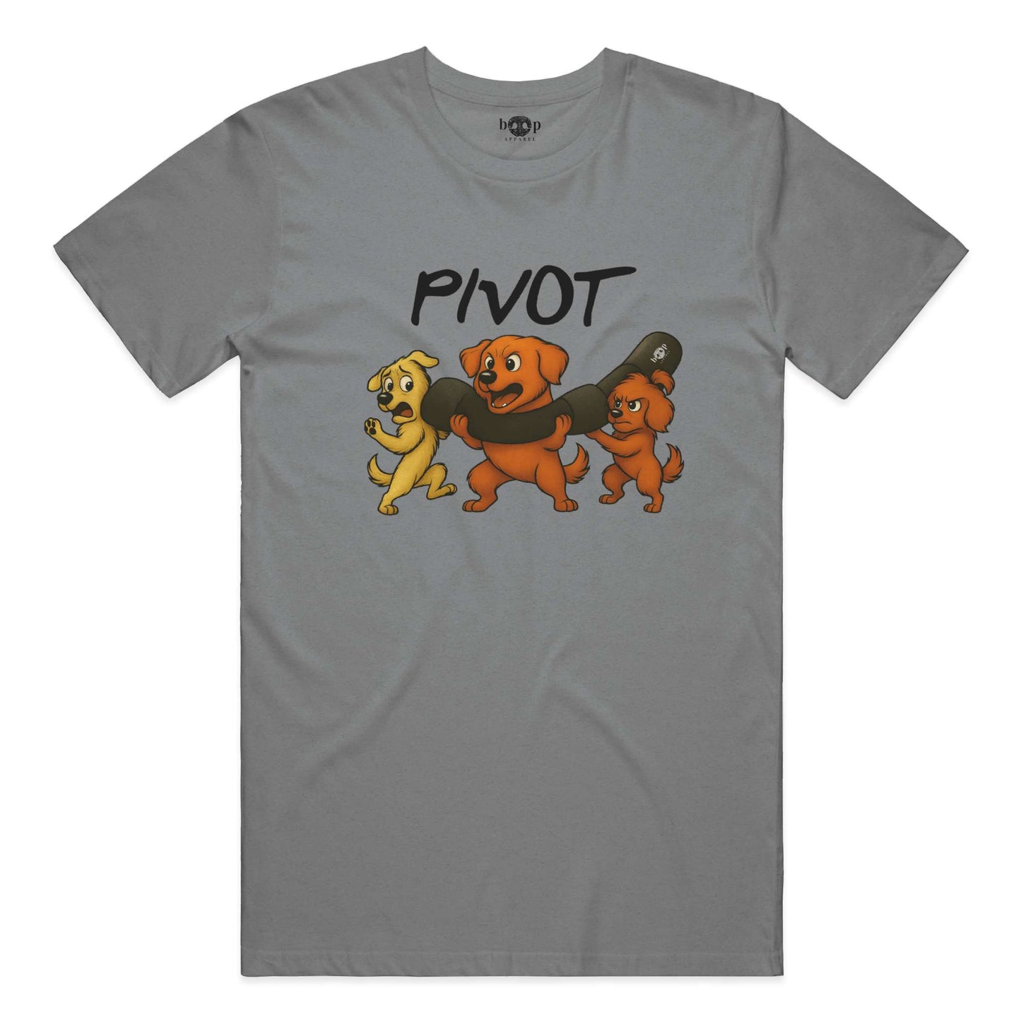 Funny dog owner t-shirt with sarcastic humor -Pivot - Triblend T