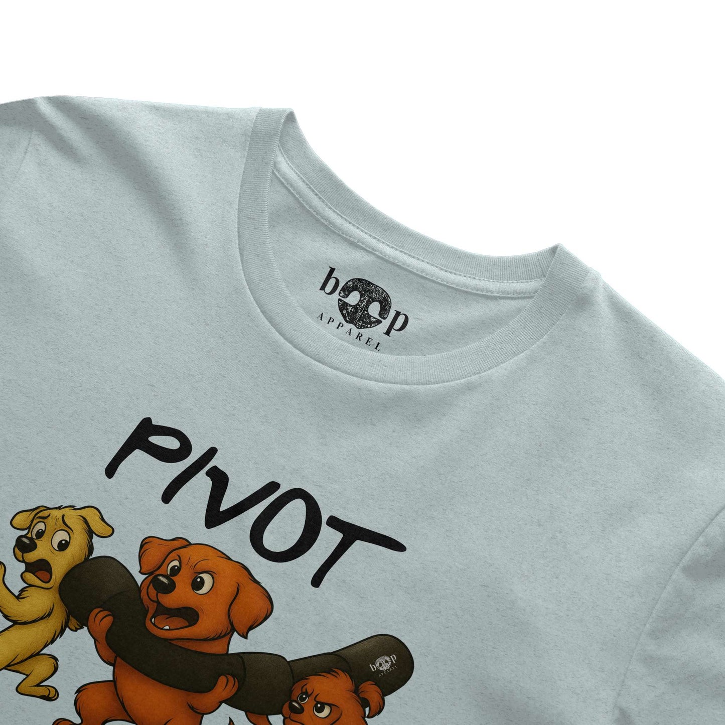 Funny dog owner t-shirt with sarcastic humor -Pivot - Triblend T