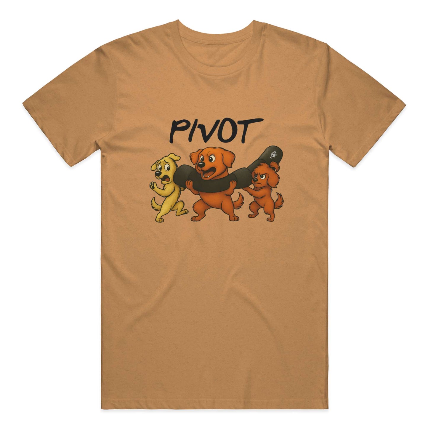 Funny dog owner t-shirt with sarcastic humor -Pivot - Heather T
