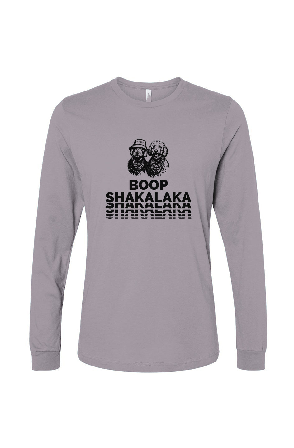 Funny dog owner t-shirt with sarcastic humor -Boop Shakalaka - Long Sleeve T