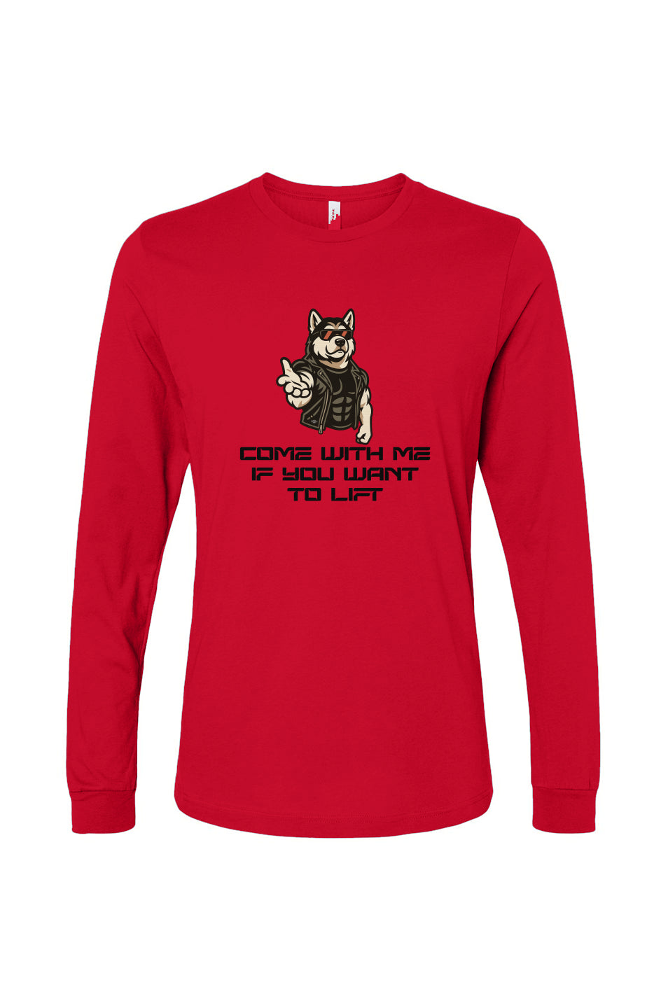 Funny dog owner t-shirt with sarcastic humor -Come With Me - Long Sleeve T