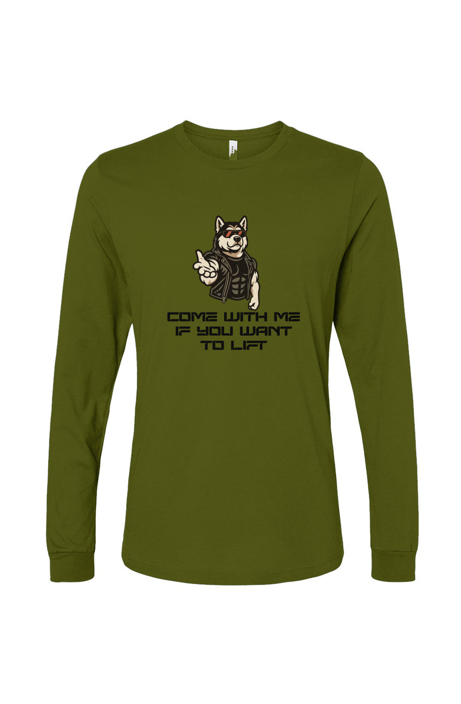 Funny dog owner t-shirt with sarcastic humor -Come With Me - Long Sleeve T