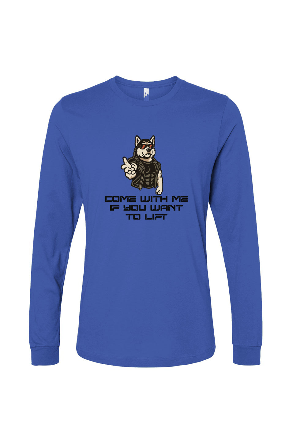 Funny dog owner t-shirt with sarcastic humor -Come With Me - Long Sleeve T