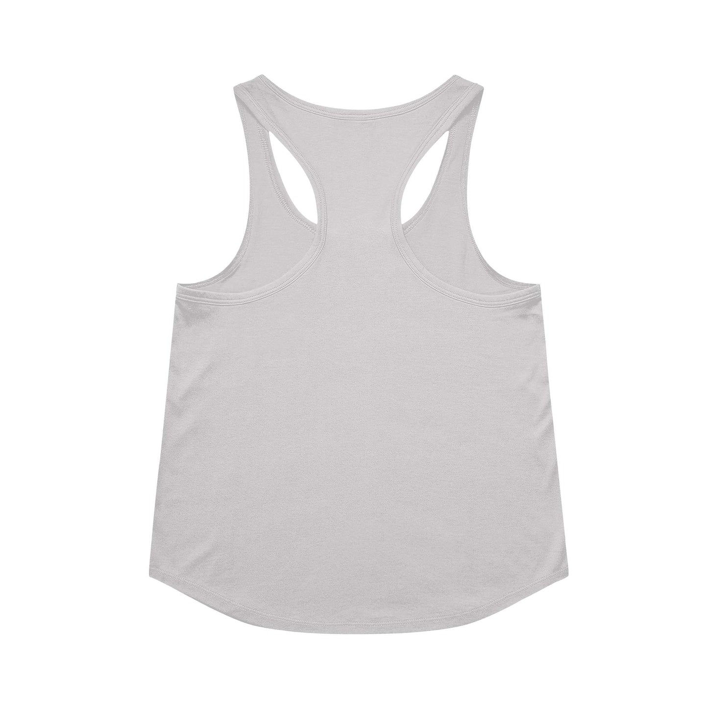 Funny dog owner t-shirt with sarcastic humor -Chasing PRs and Squirrels - Racerback Tank