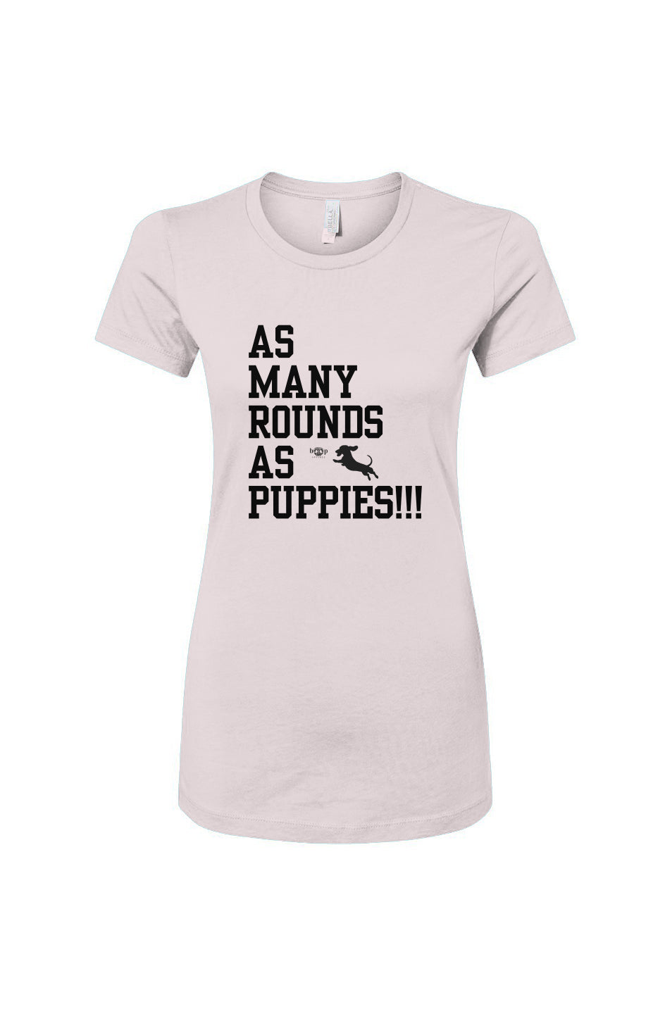 Funny dog owner t-shirt with sarcastic humor -AMRAPuppies - Women's T