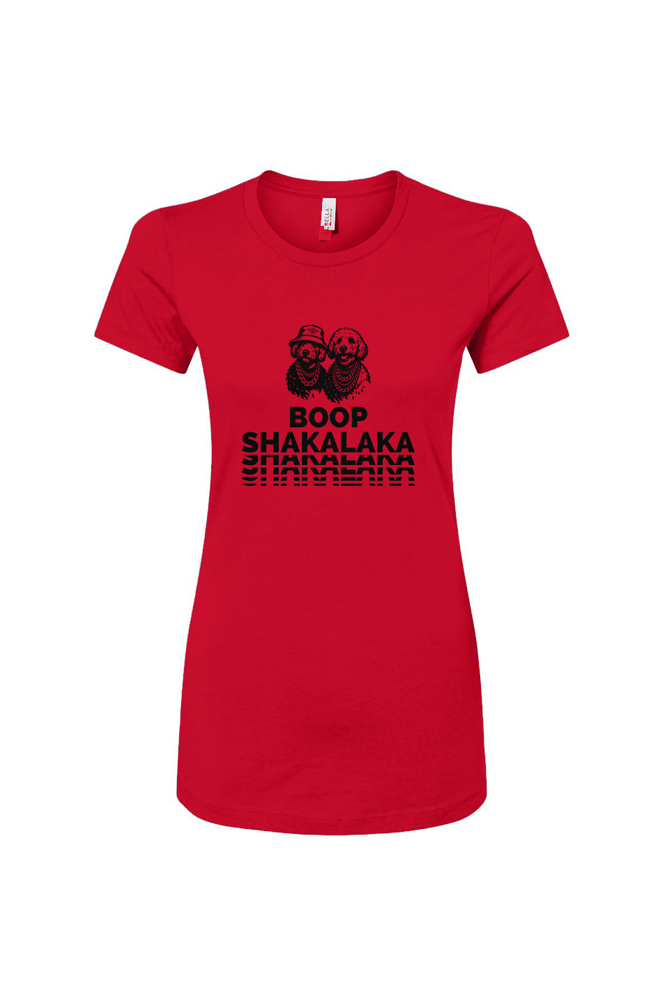 Funny dog owner t-shirt with sarcastic humor -Boop Shakalaka - Women's T