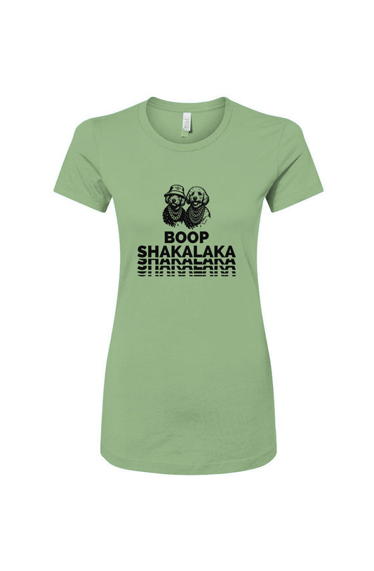 Funny dog owner t-shirt with sarcastic humor -Boop Shakalaka - Women's T
