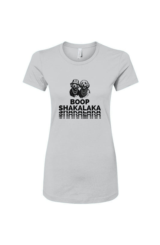 Funny dog owner t-shirt with sarcastic humor -Boop Shakalaka - Women's T