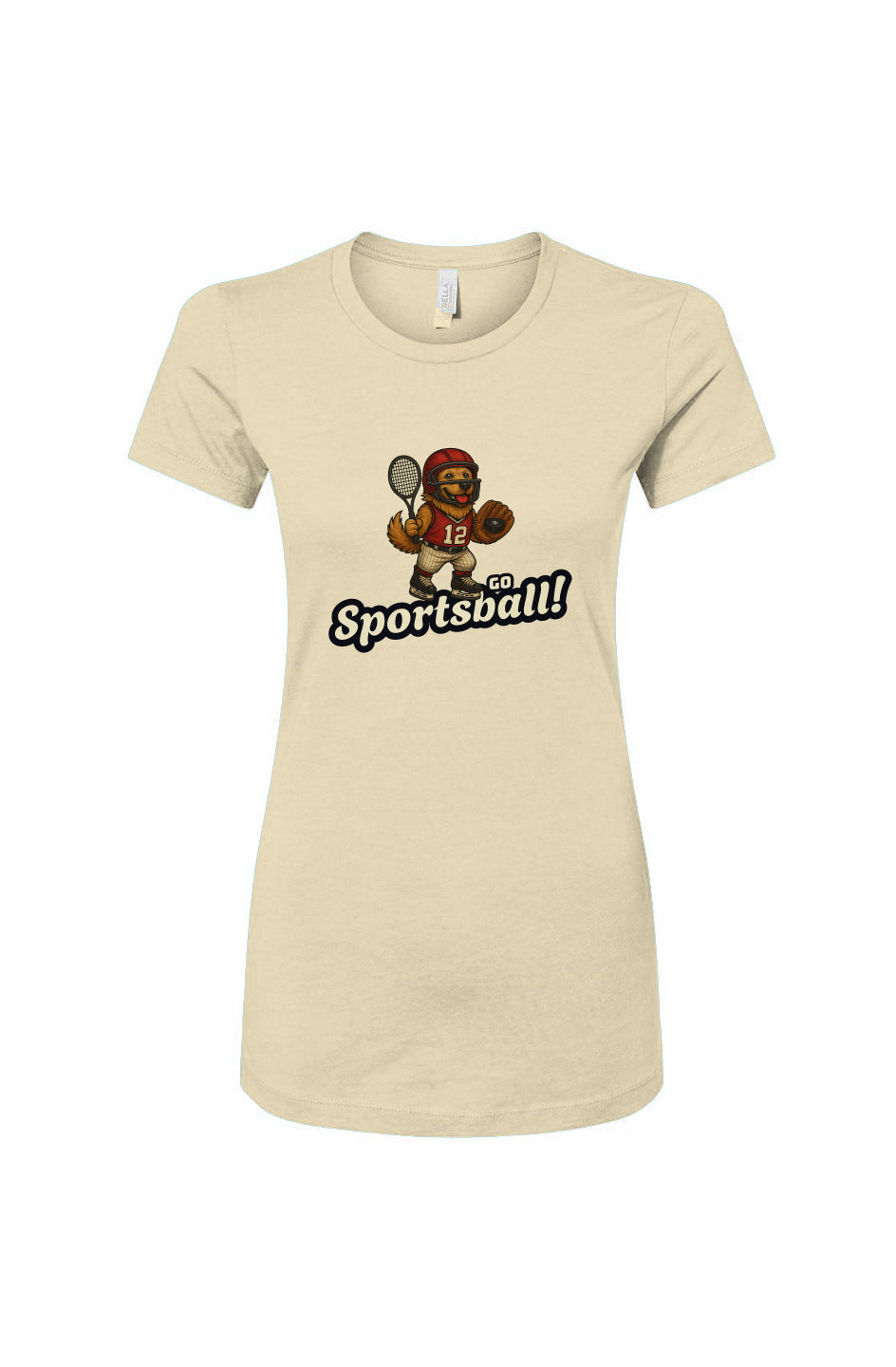 Funny dog owner t-shirt with sarcastic humor -Go Sportsball - Women's T