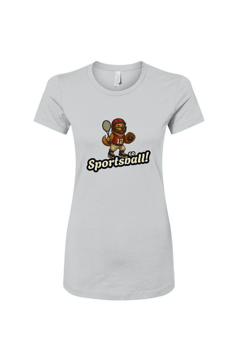 Funny dog owner t-shirt with sarcastic humor -Go Sportsball - Women's T