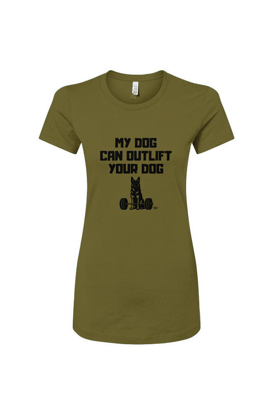 Funny dog owner t-shirt with sarcastic humor -Outlift - Women's T