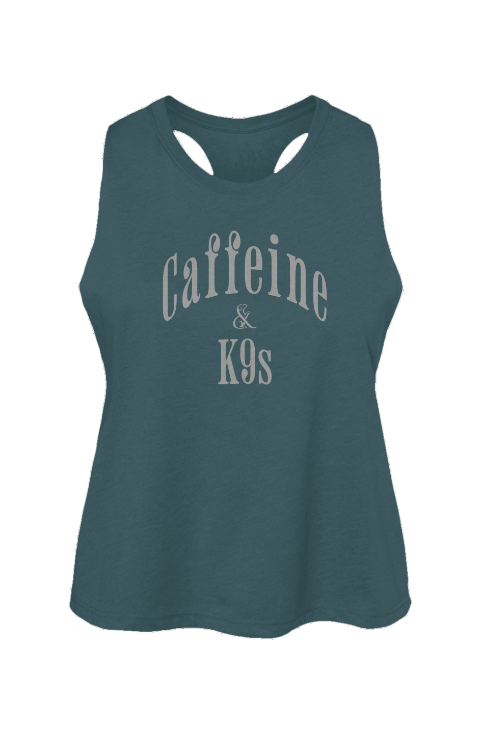 Caffeine & K9s - Crop Tank