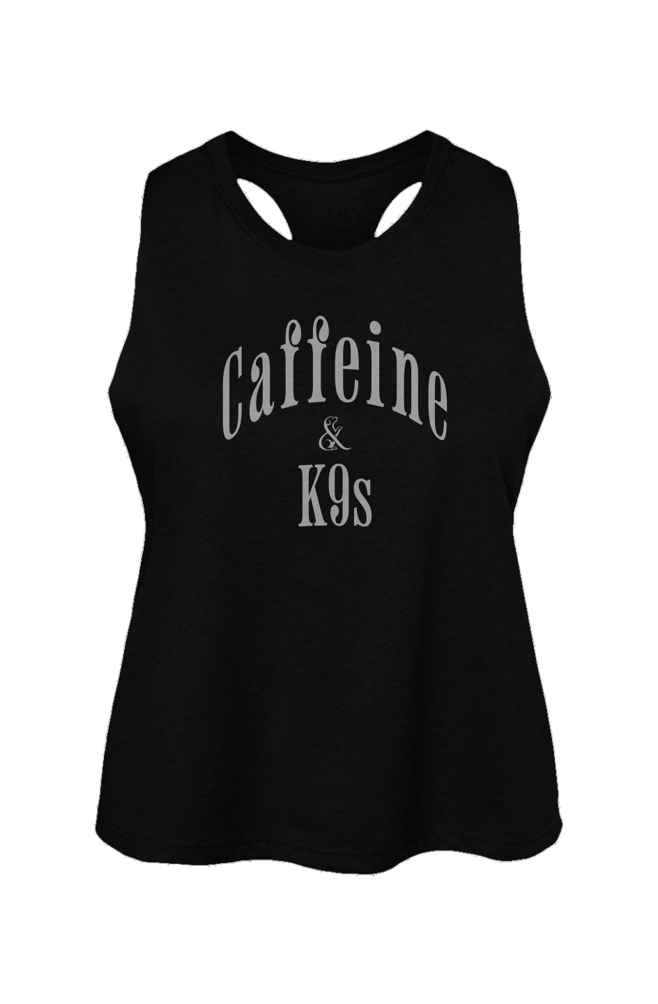 Caffeine & K9s - Crop Tank