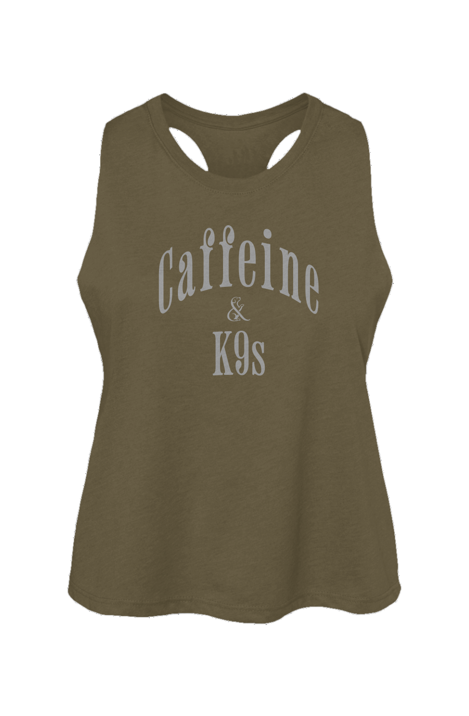 Caffeine & K9s - Crop Tank