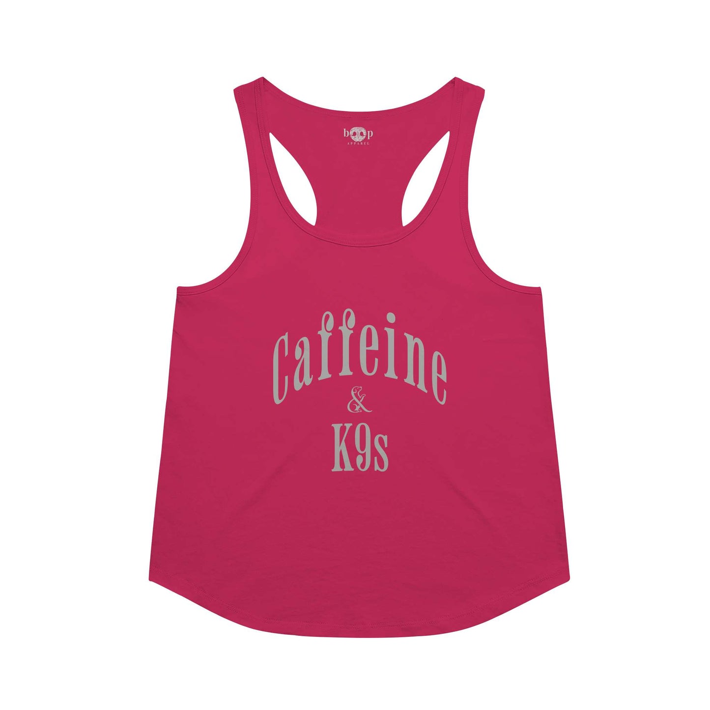 Caffeine & K9s - Racerback Tank