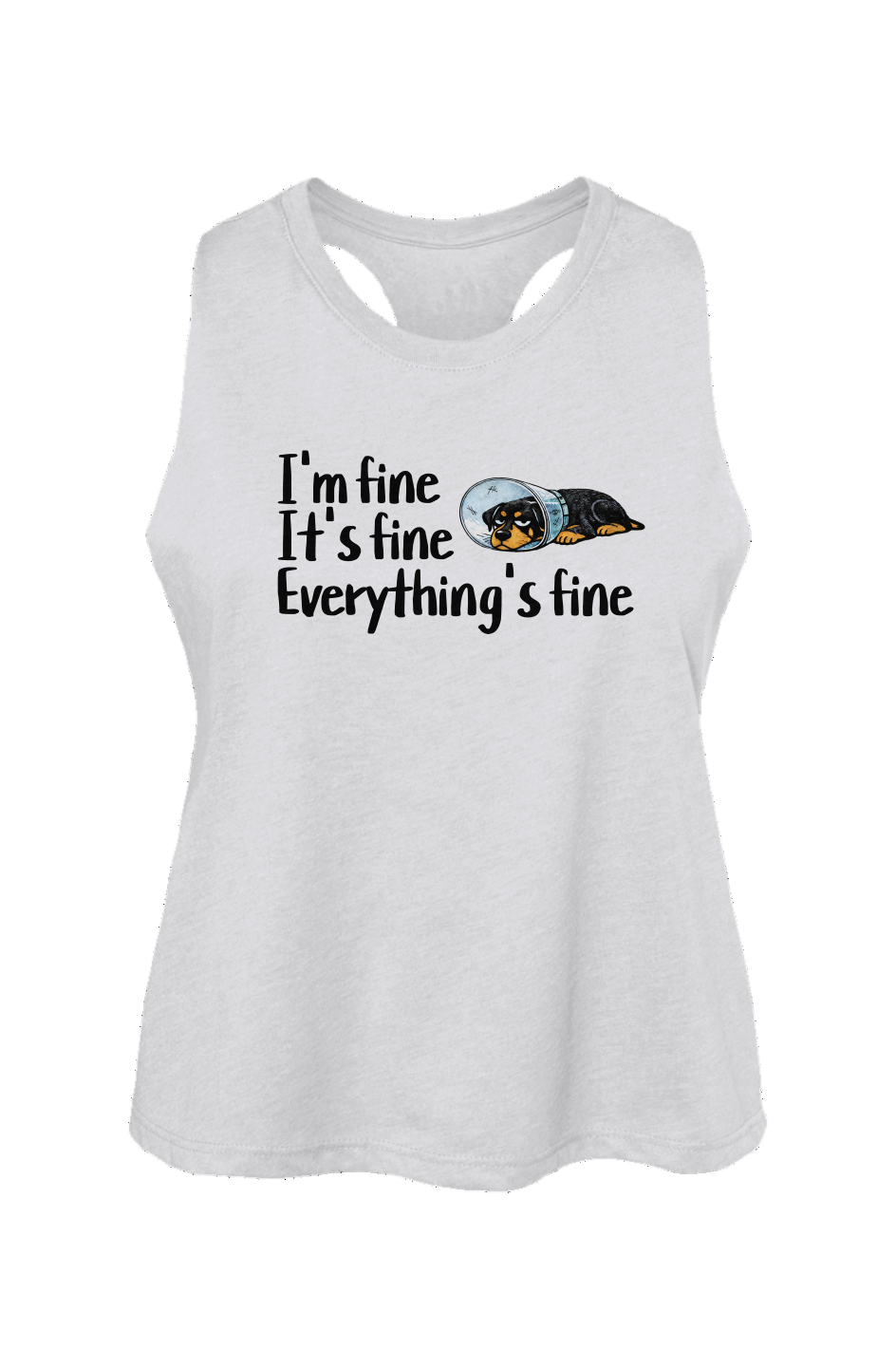 Everything's Fine - Crop Tank