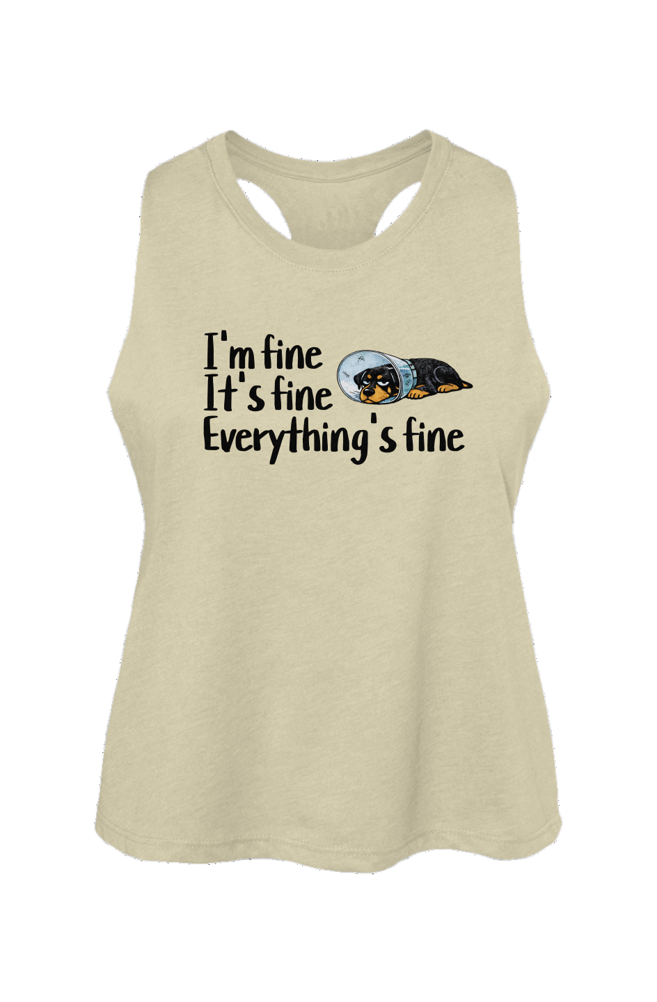 Everything's Fine - Crop Tank