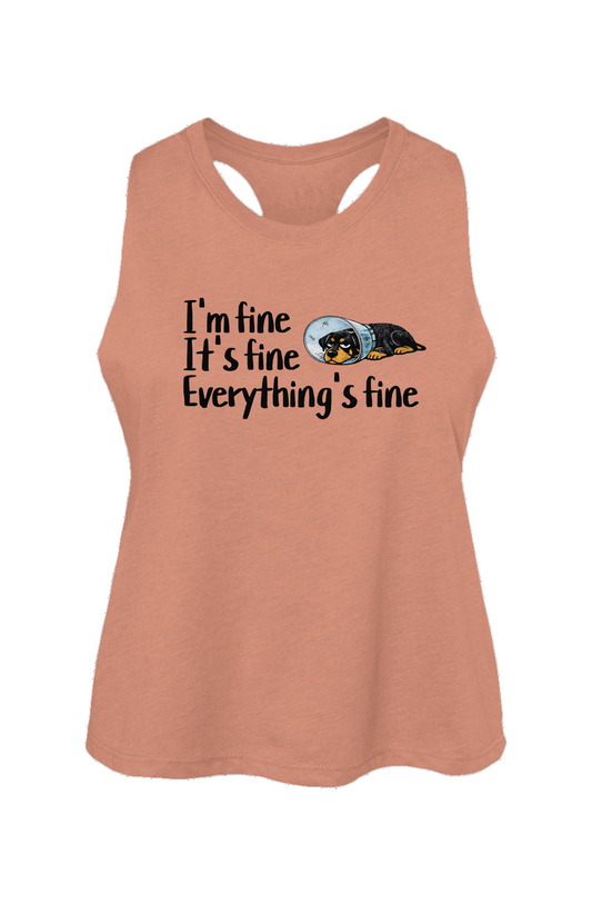 Everything's Fine - Crop Tank