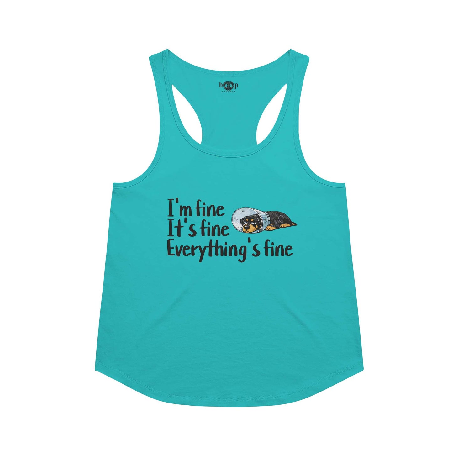 Everything's Fine - Racerback Tank