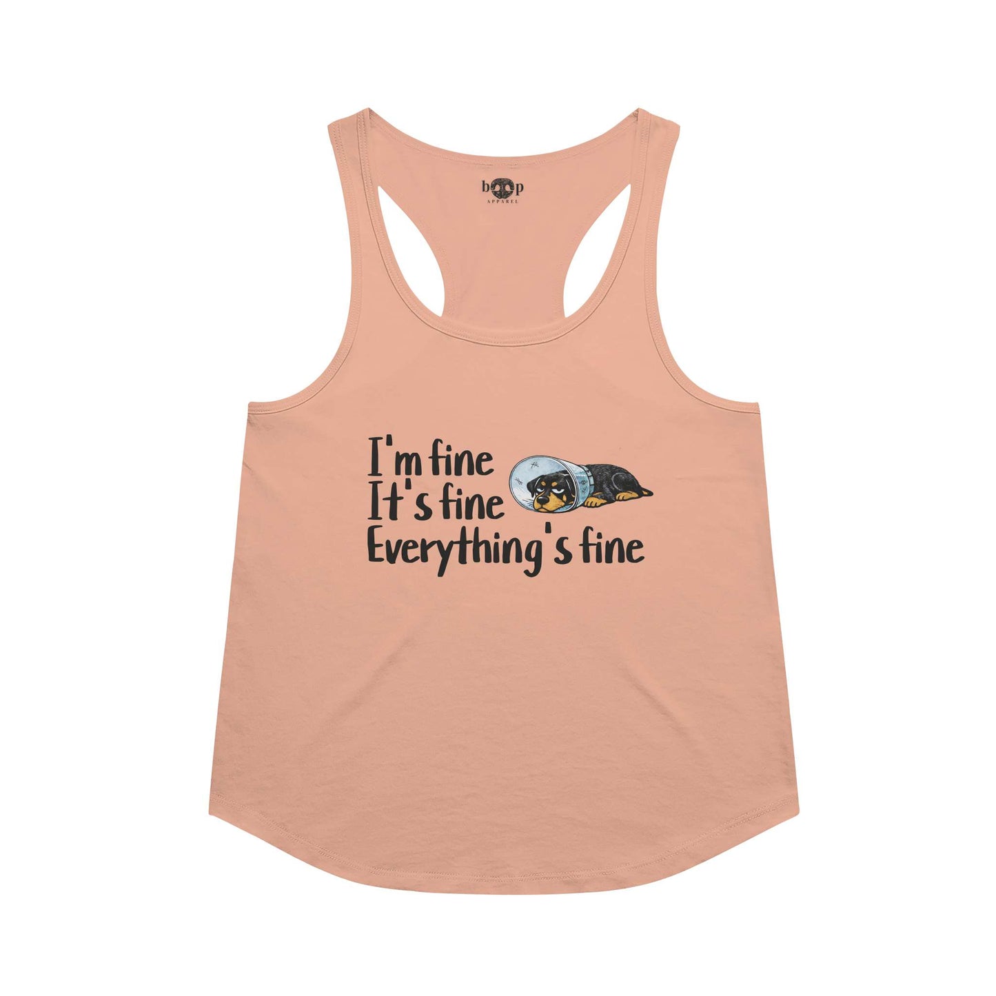 Everything's Fine - Racerback Tank
