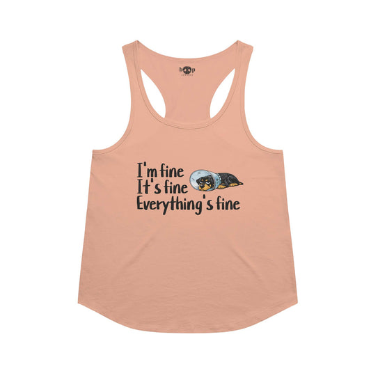 Everything's Fine - Racerback Tank