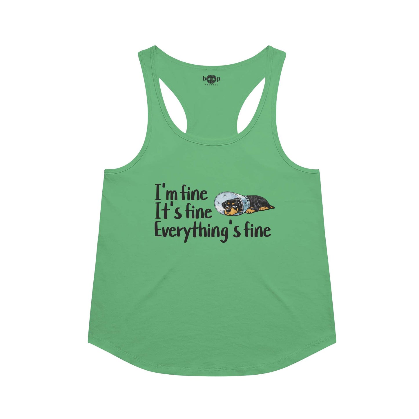Everything's Fine - Racerback Tank