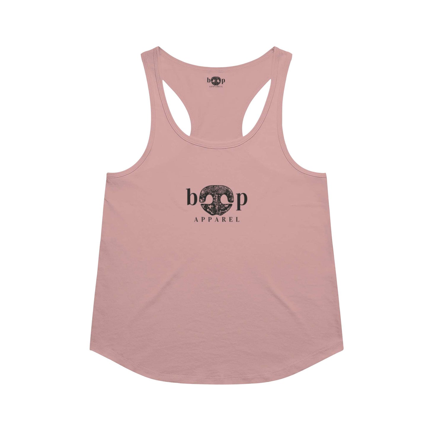 Funny dog owner t-shirt with sarcastic humor -Boop Apparel Logo - Racerback Tank