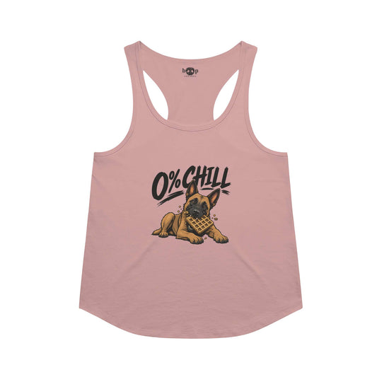 0% Chill - Racerback Tank