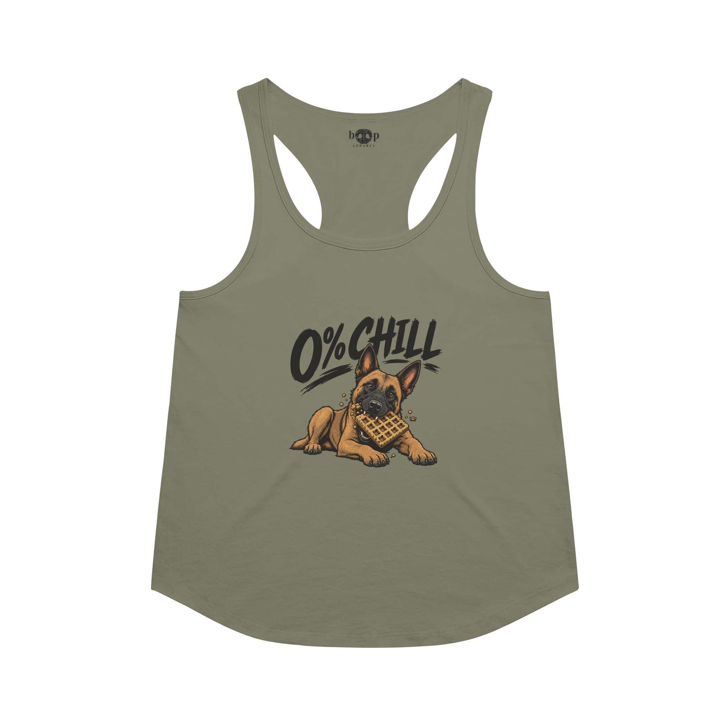 0% Chill - Racerback Tank