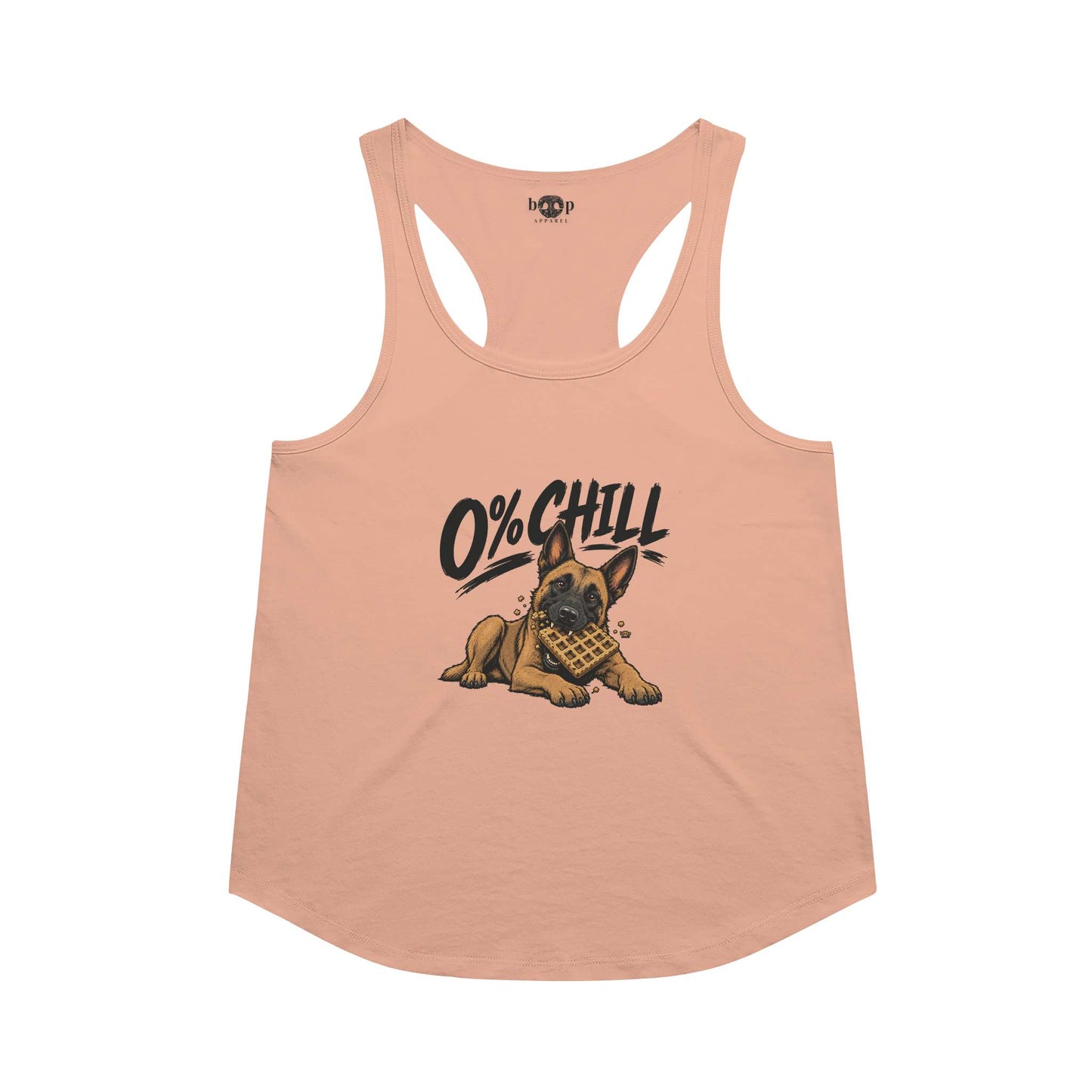 0% Chill - Racerback Tank