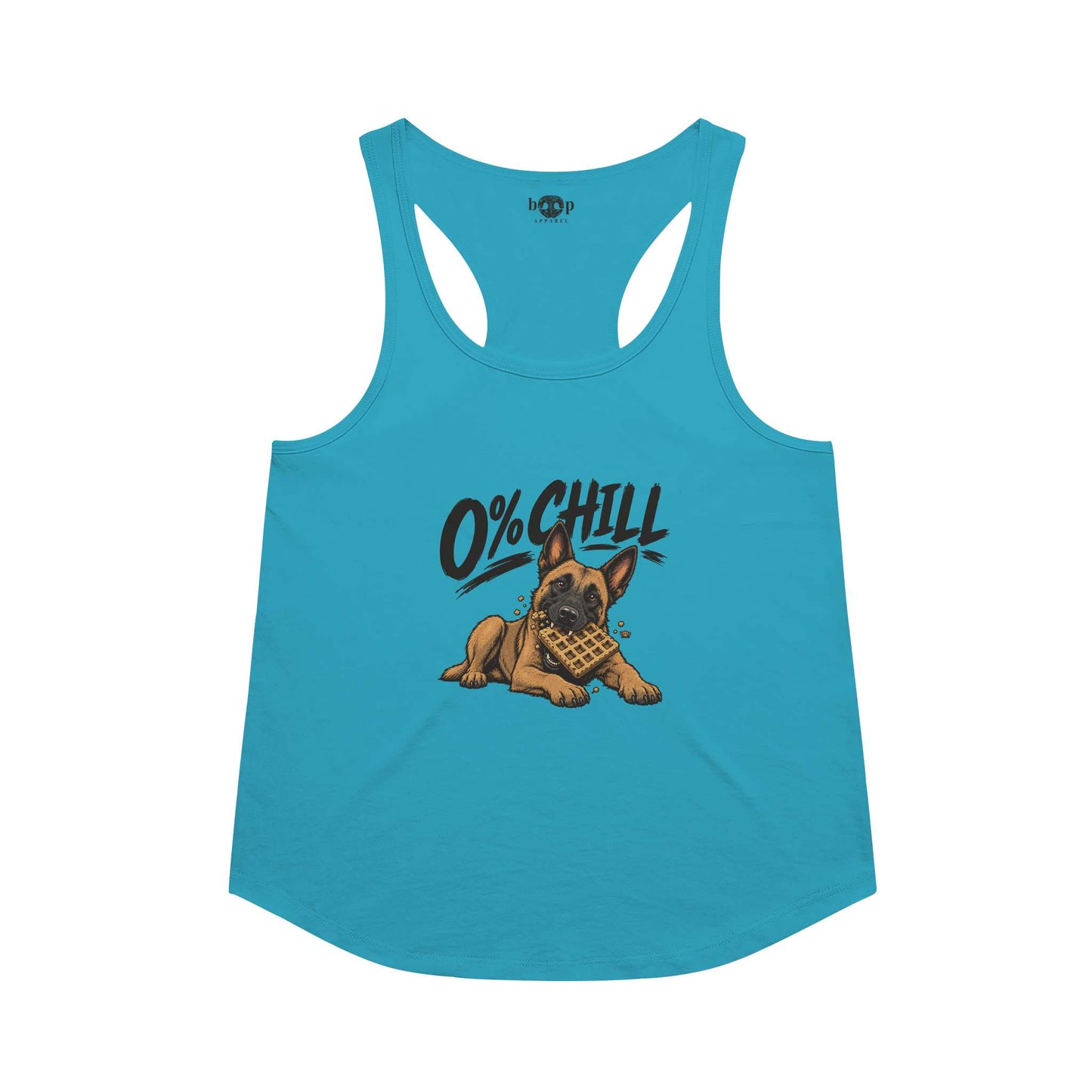 0% Chill - Racerback Tank