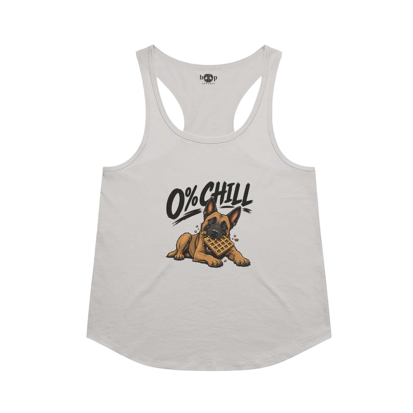 0% Chill - Racerback Tank