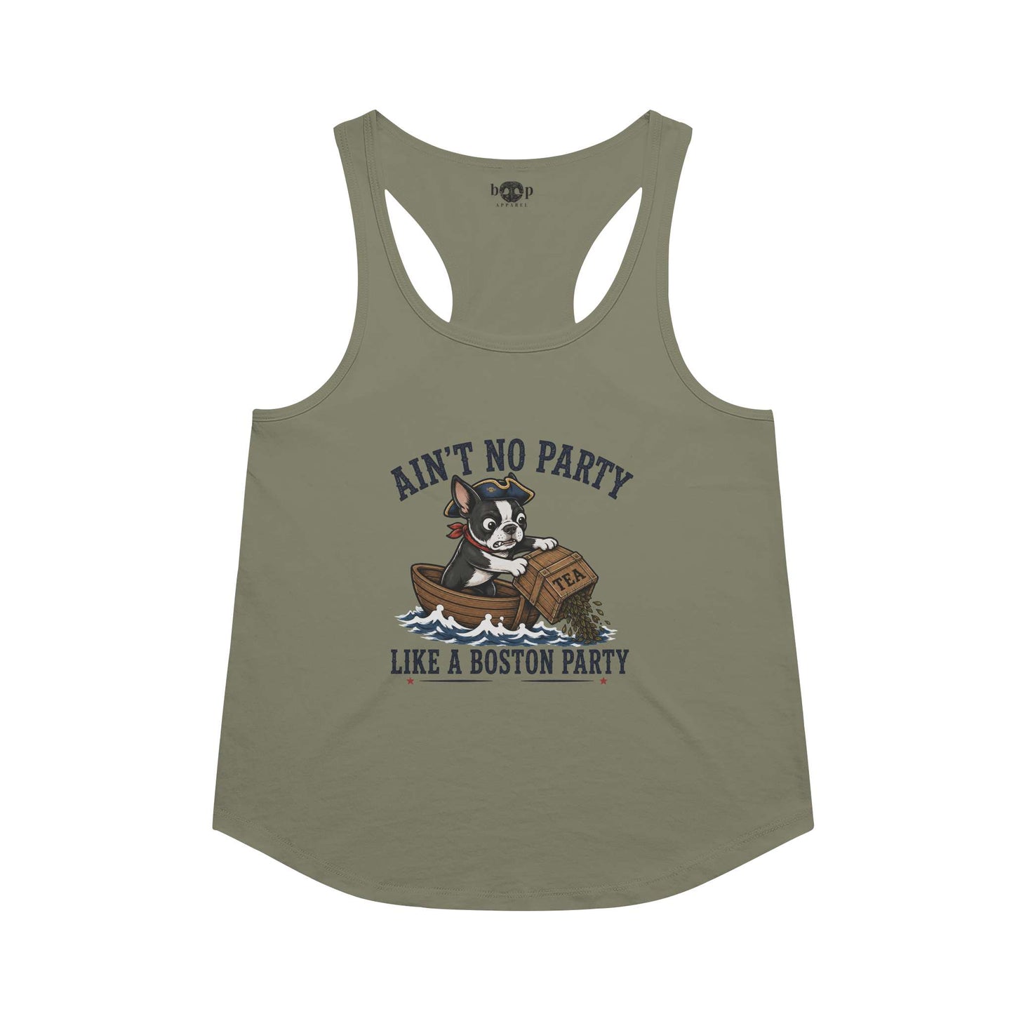 Boston Party - Racerback Tank