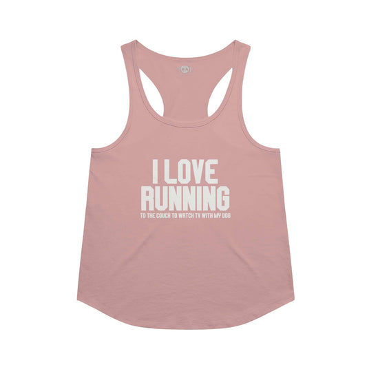 I Love Running - Racerback Tank