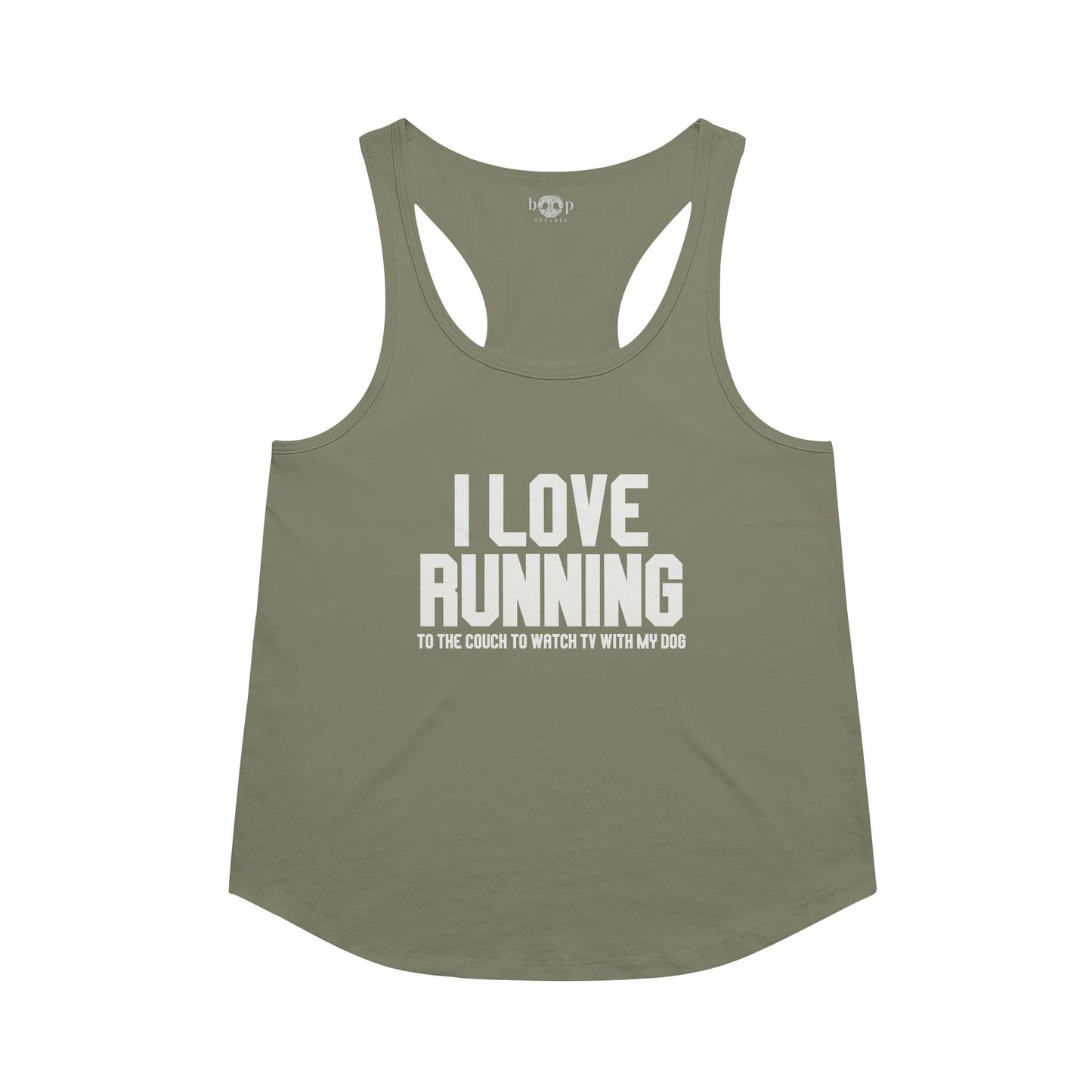 I Love Running - Racerback Tank