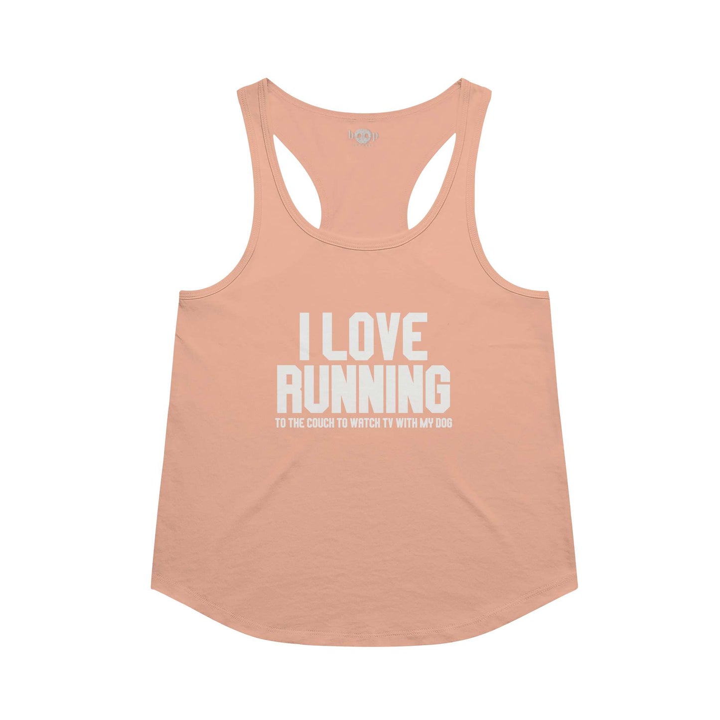 I Love Running - Racerback Tank