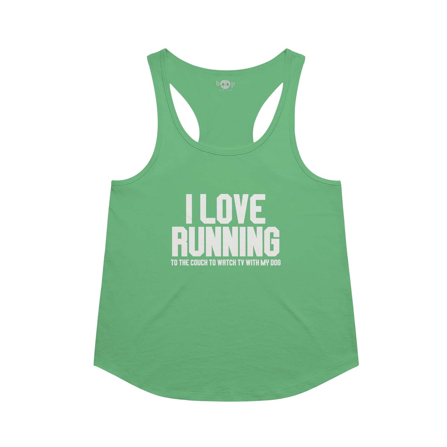 I Love Running - Racerback Tank