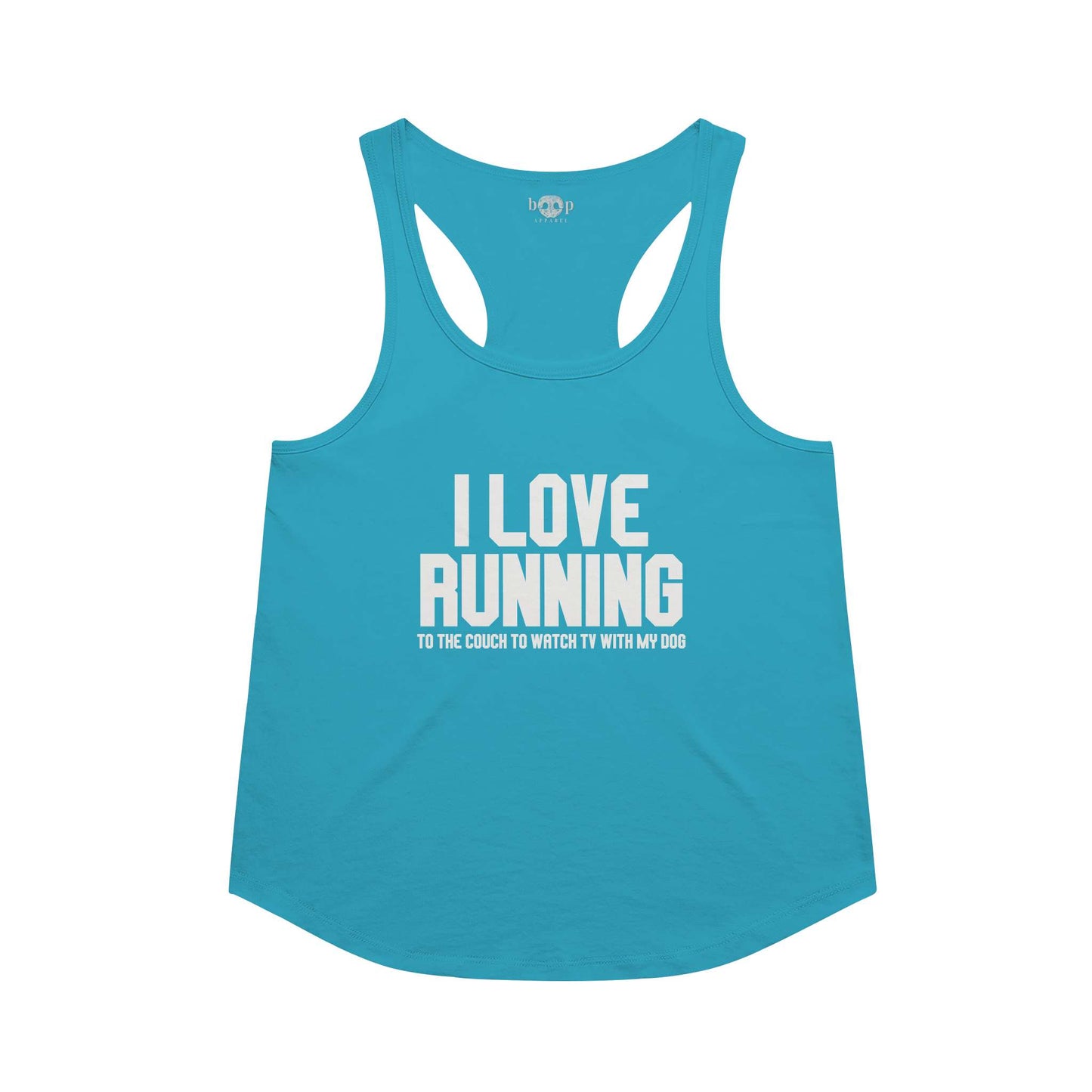 I Love Running - Racerback Tank