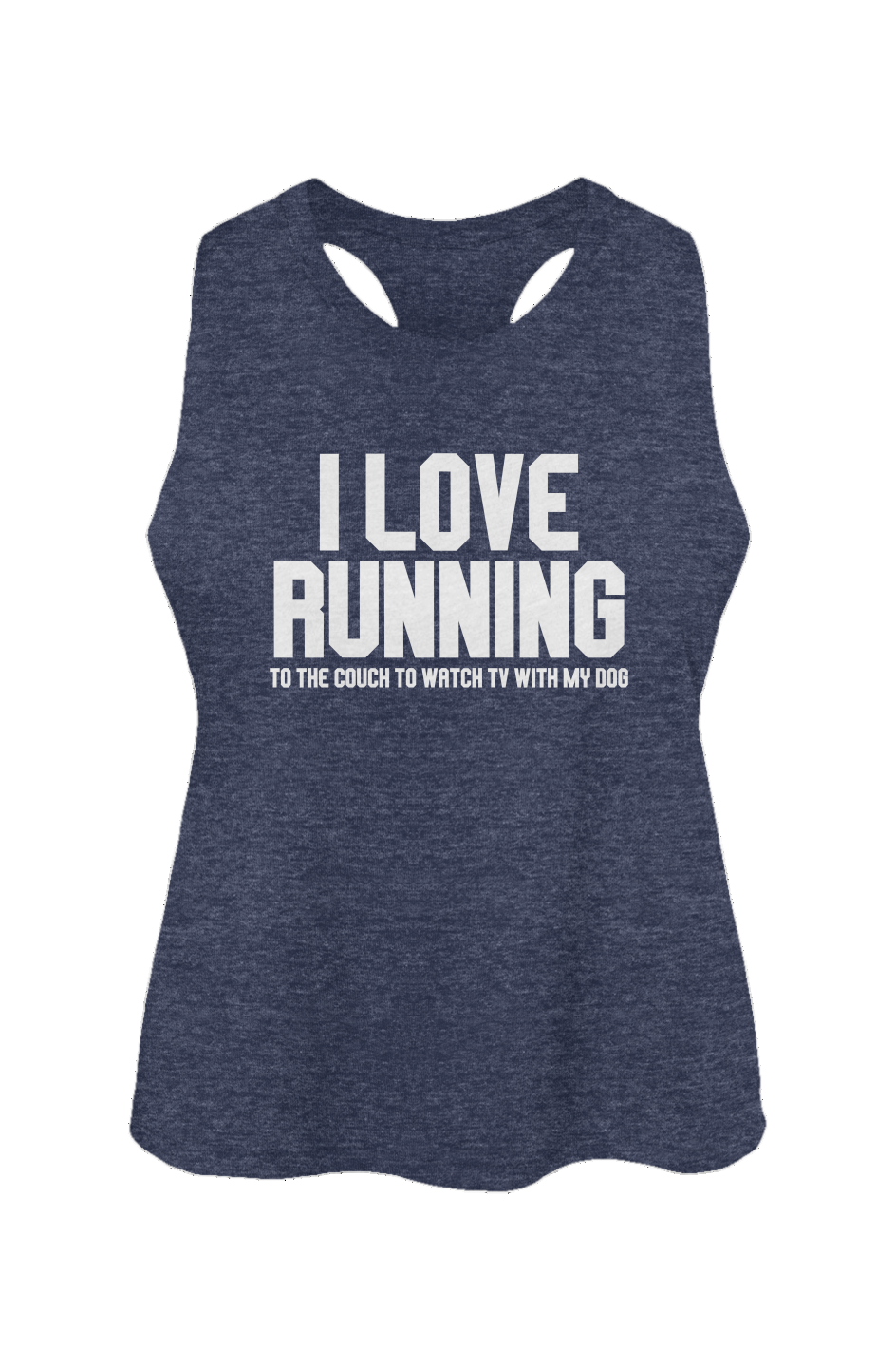I Love Running - Crop Tank