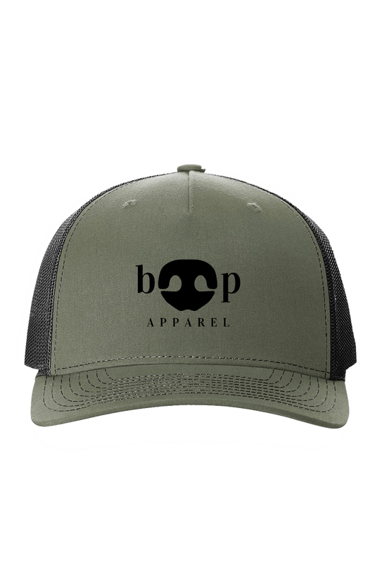 Boop Apparel Trucker Hat - Black Logo