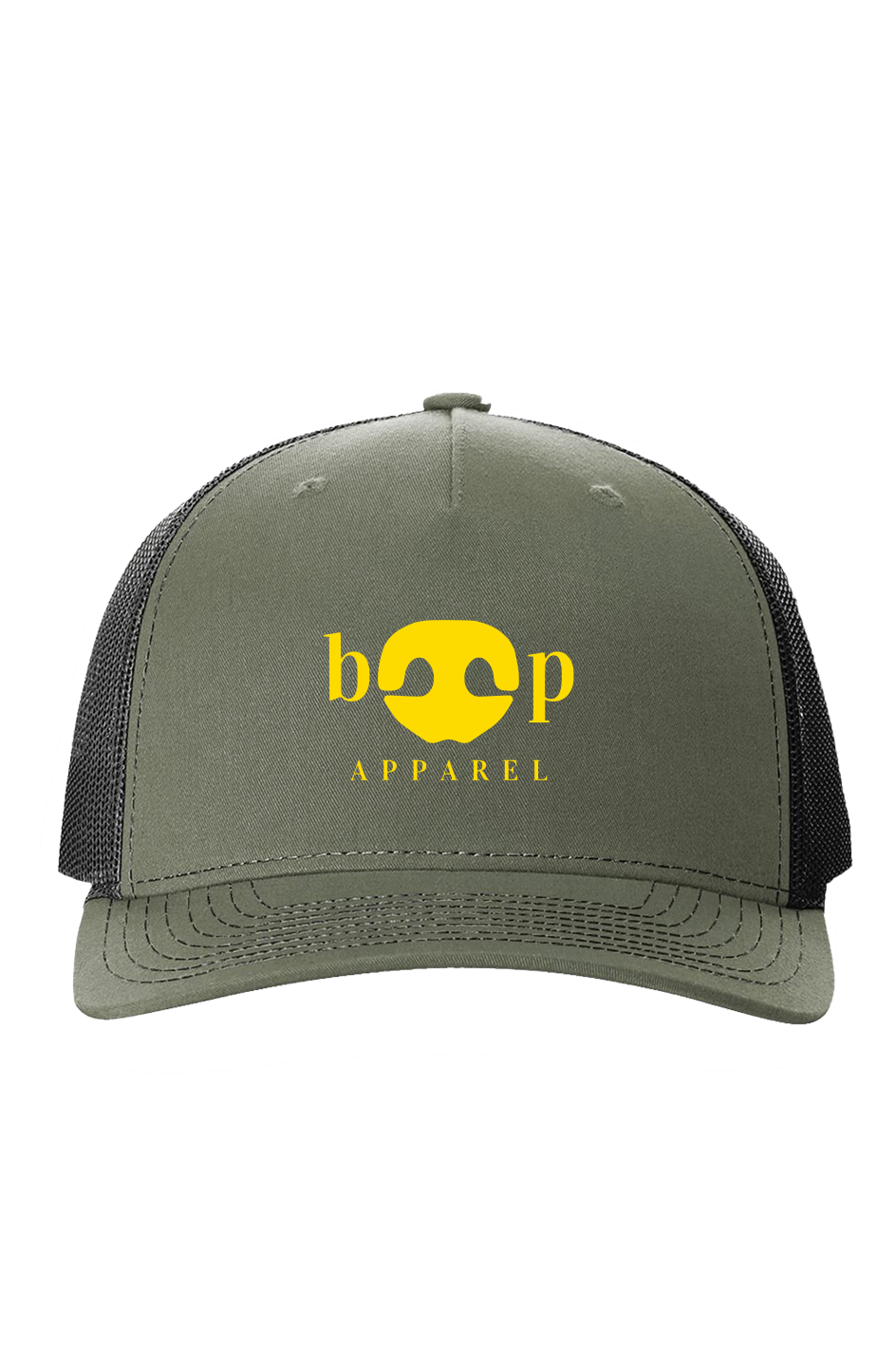 Boop Apparel Trucker Hat - Yellow Logo